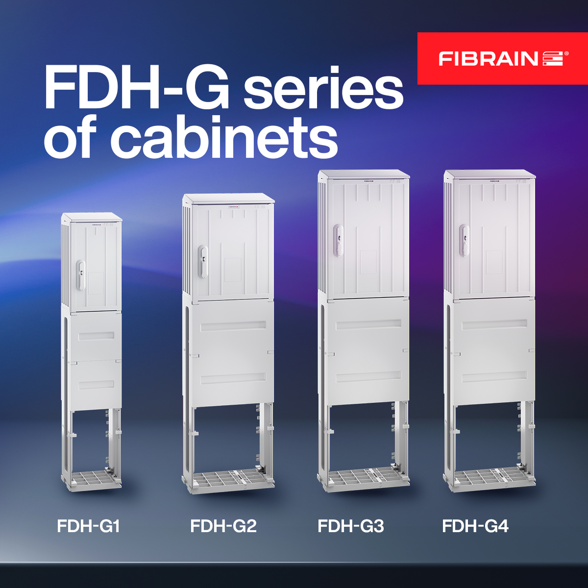 New cabinets compliment FDH-G series!