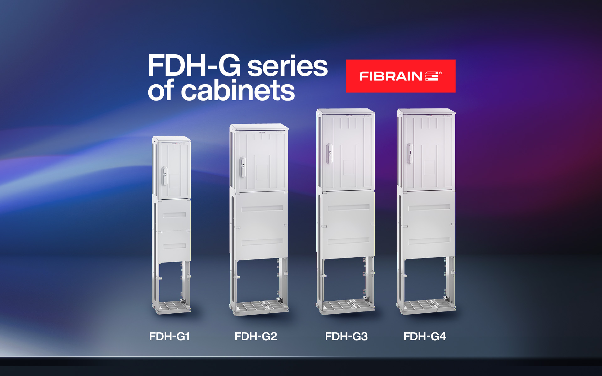 New cabinets compliment FDH-G series!