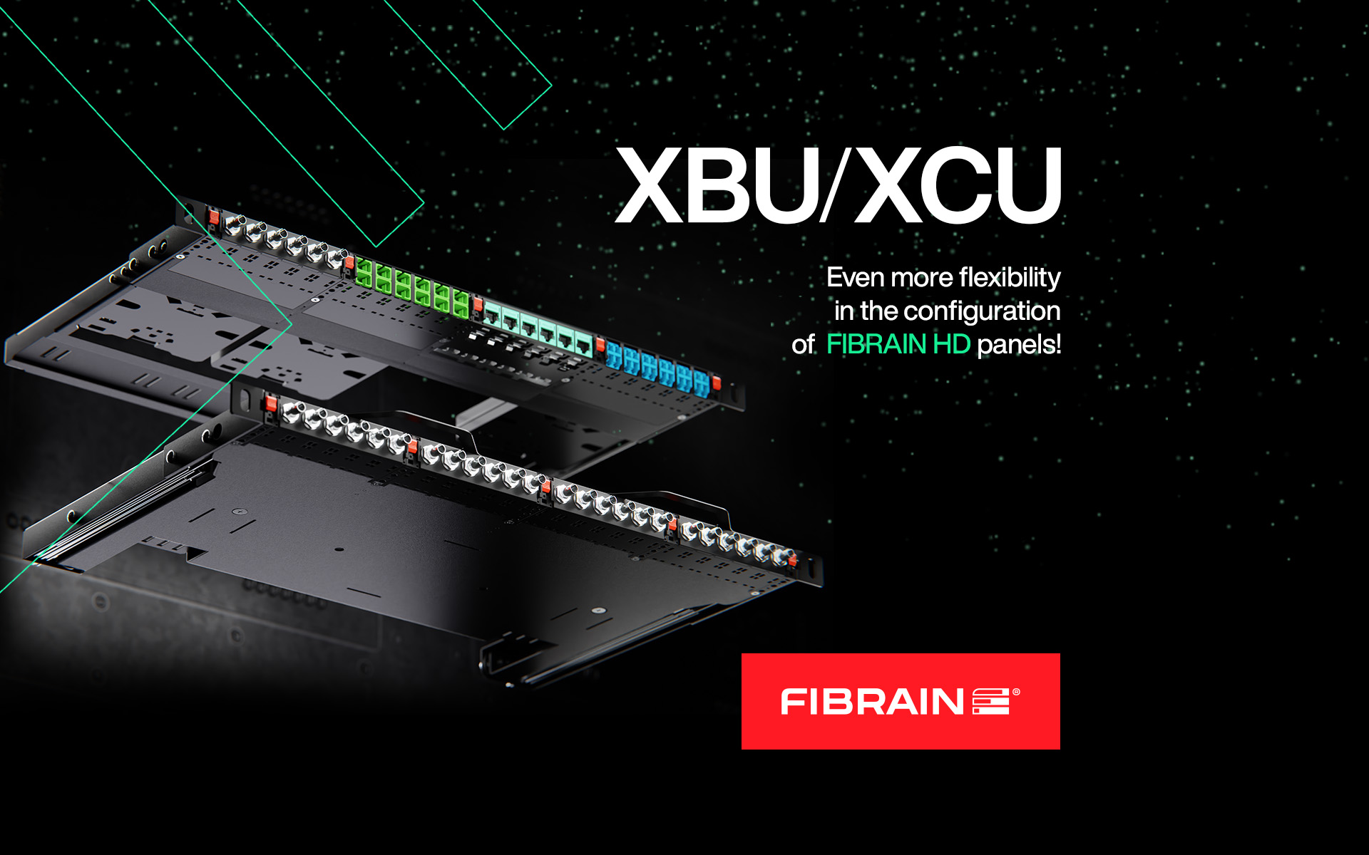 Even more flexibility in the configuration of FIBRAIN HD panels!