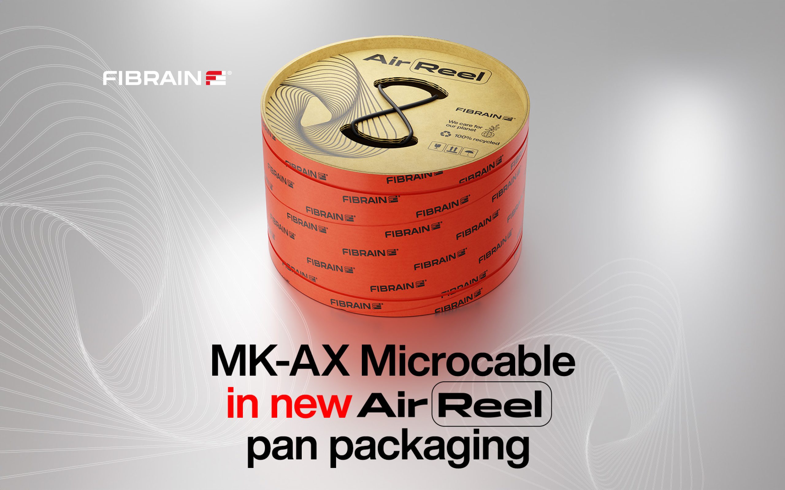 MK-AX Microcable in new AirReel pan packaging!